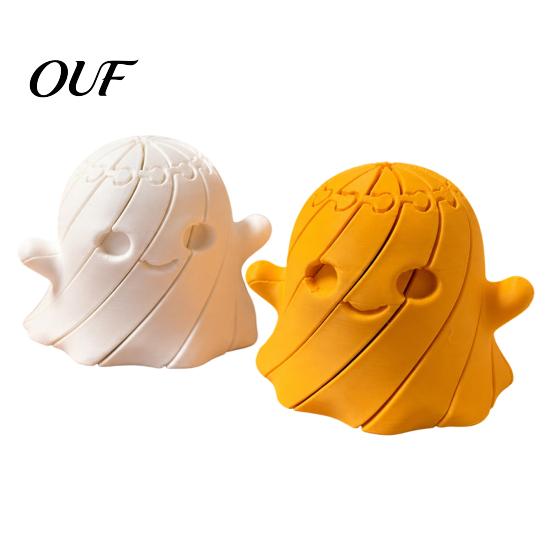 Unique Halloween Gifts 3D Printed Ghost Fidget Toy, Flexible Slippery Sensory Toy for Kids Adults, Funny Office Desk Gadgets Stress Relief Figurine