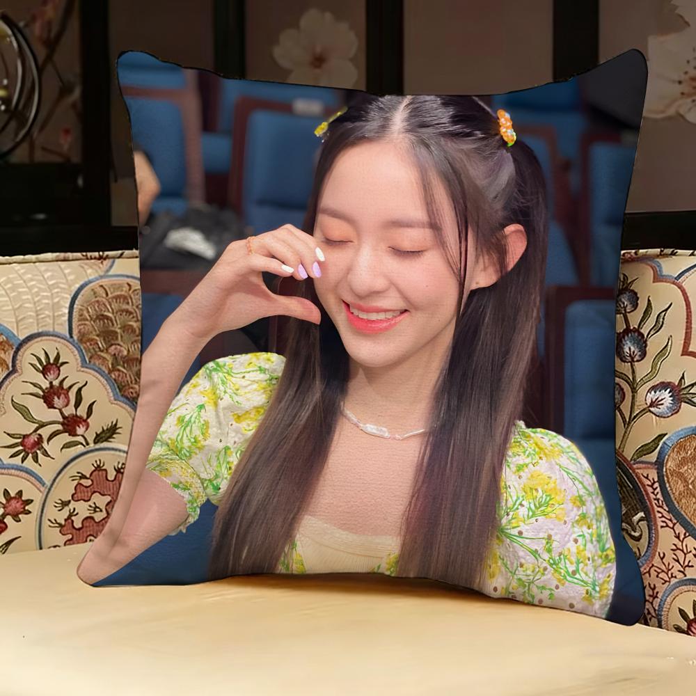 Kpop Style P-Park Ji-Hu Hot Pillow Case Pillowcase, Double-Sided Printed, Sofa Cushion, Bedroom Headboard Pillow