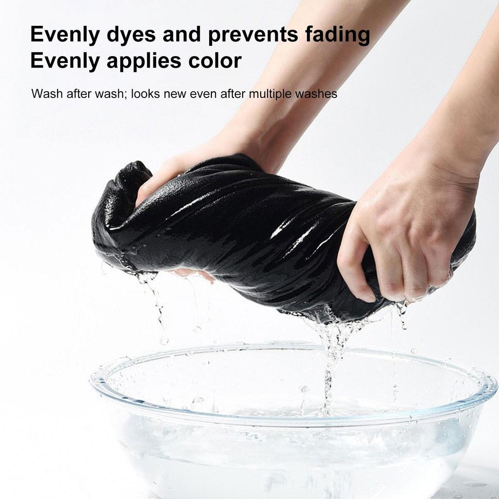 Черный краситель для одежды, 15 шт. листов черного красителя для одежды, восстановитель цвета ткани и краситель для одежды для стирки, оживите выцветшую одежду