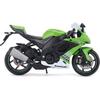 Maisto 1/12 Scale Kawasaki Ninja ZX-10R Green / Diecast Model Car, Motorcycle, Finished Model 10011