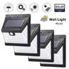 40 LED Solar Wall Light Motion Sensor Outdoor Waterproof Street Security Lamp