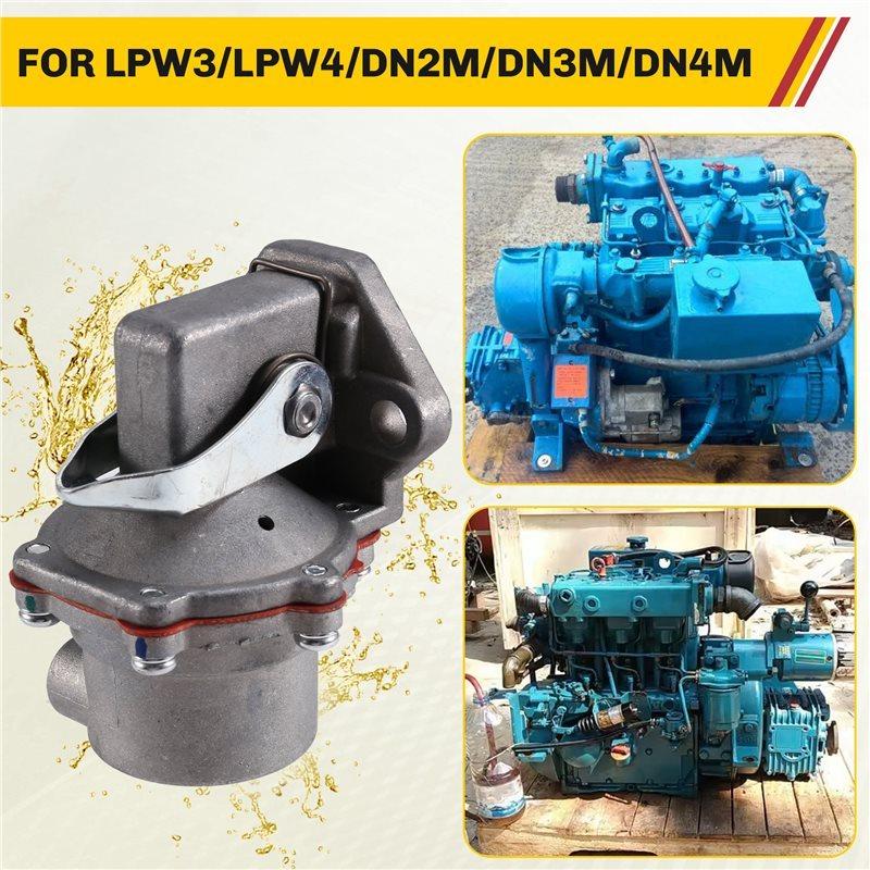 Fuel Transfer Pump For Lister Petter Lpw LPW3/LPW4/DN2M/DN3M/DN4M Models- Engine Fuel Lift Pump Part Number 757-14171(75714171)