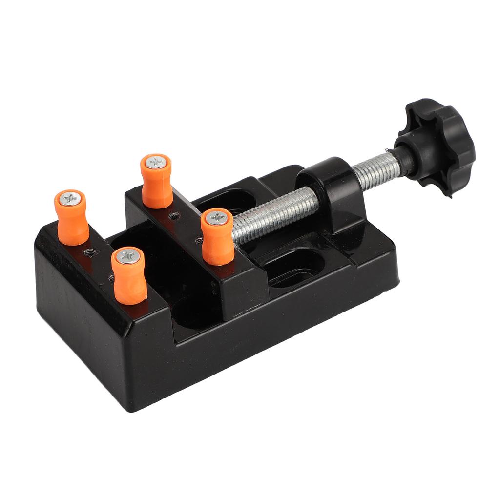 Mini Bench Vice Clamp Aluminium Alloy Opening Parallel Table Vise Clamp for Watch Repair