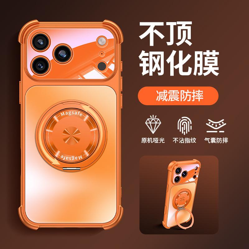 Вращающийся кронштейн подходит для iphone11promax Чехол для iPhone 11 акриловый 11 четыре угла противоударный 11 матовый