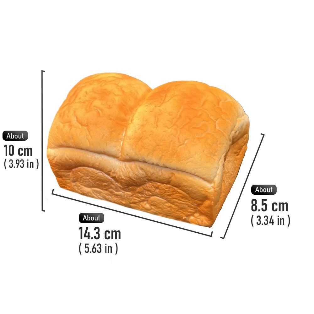Simulated Rectangle Toast Squeeze Toy Prank Decoration Sensory Fidget Bread Children