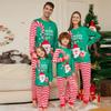 Christmas Parent Child Family Set Home Furnishings Christmas Pajamas Two Piece Set