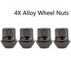4pcs Car Alloy Wheel Nuts M12X1.5 19mm Hex For Ford B-Max Fiesta Focus Kuga Mondeo MK4 MK5 MK6 MK7 MK8 Truck Wheels Tyres Parts