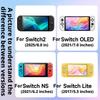 Магнитный зарядный держатель для Nintendo Switch 2/OLED/NS/Lite геймпада, зарядная док-станция для игровых аксессуаров Switch