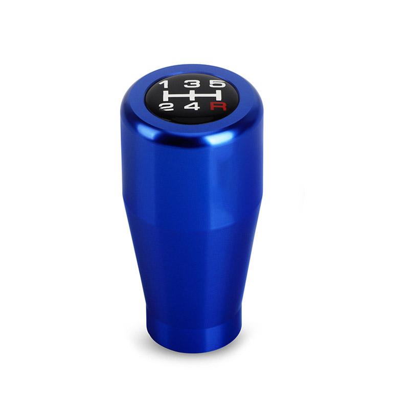 Universal 5 Speed Manual Transmission Short Throw Gear Shift Knob Head 7cm Stylish Aluminum Shifter Lever Gear Shifter Head