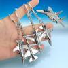 J-20 Aviation Model Keychain: 3D Aircraft Pendant Souvenir Gift
