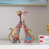Chic Hotel Miniature Ornaments Exquisite Couple Cat Shape Home Decor