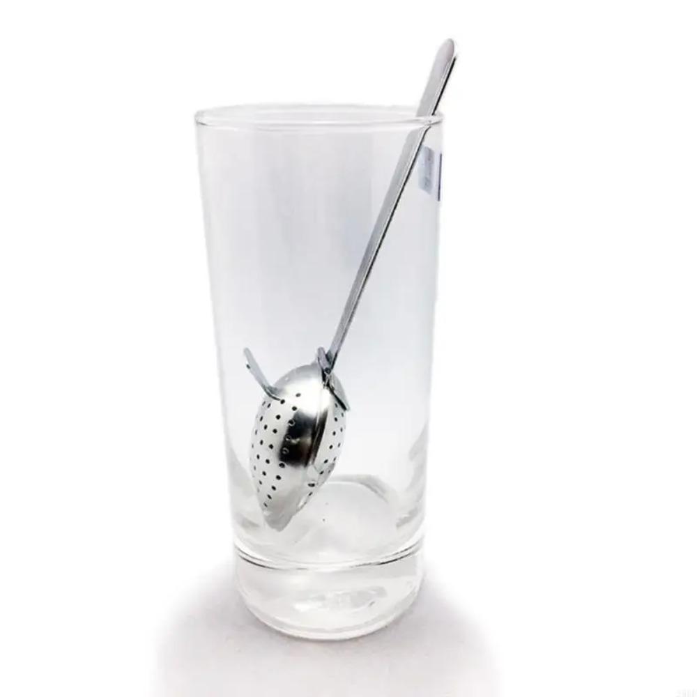 2 Piece Rustproof Tea Strainer Spoon Long Handle Tea Infuser Sieve Tea Filter Spoon Afternoon Tea
