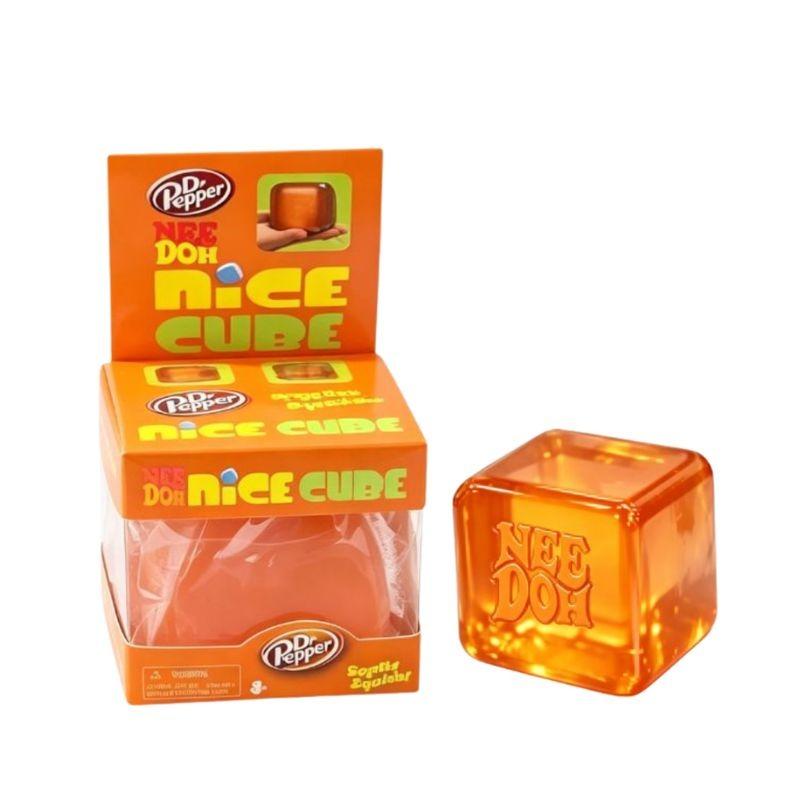 Новый Needoh Nice Cube Сенсорный Nice-Sicle Снятие стресса Сквиши-куб Противотревожный сжимаемый предмет Для концентрации Население с СДВГ