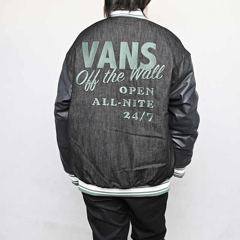 Vans Повседневная простая универсальная удобная куртка унисекс куртки черные VN000KC0Q47