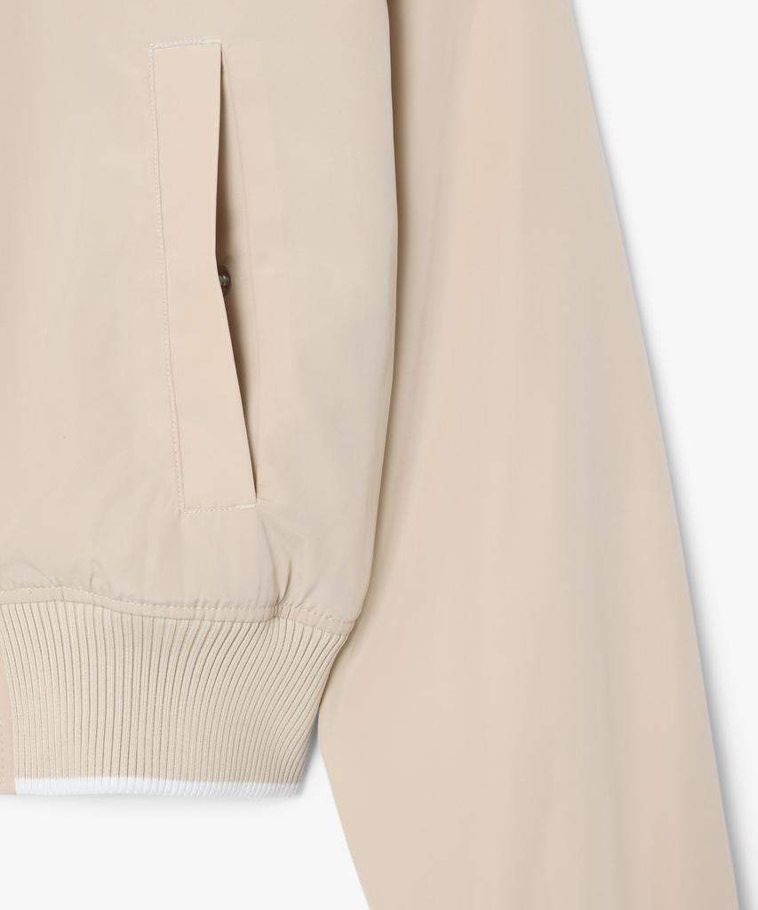 LACOSTE Women'S Collared Short Zip-Up Jumper Bf5917-56N S69