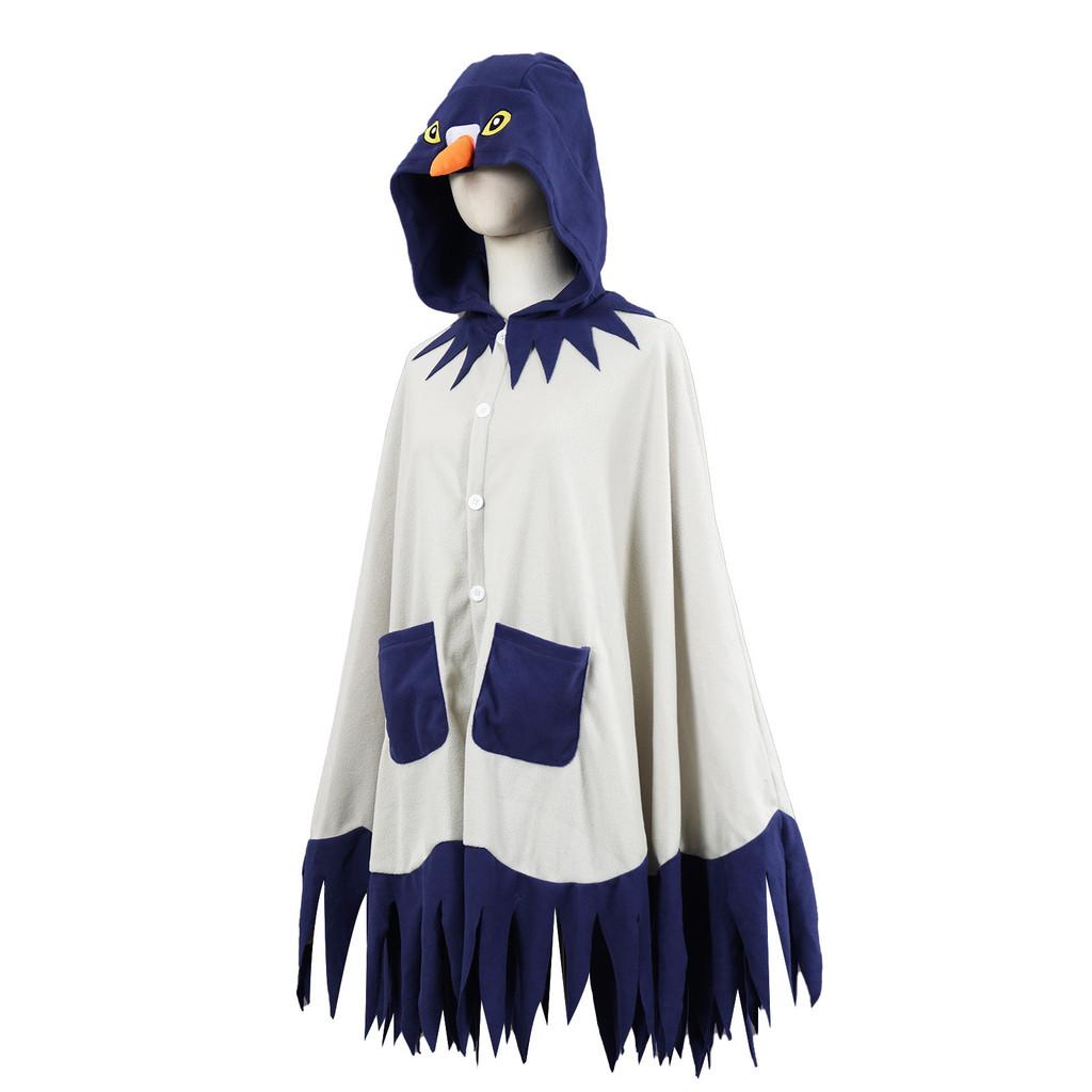 Винтажный сценический костюм для женщин Полиэстеровая пушистая накидка-фламинго для Хэллоуинских выступлений