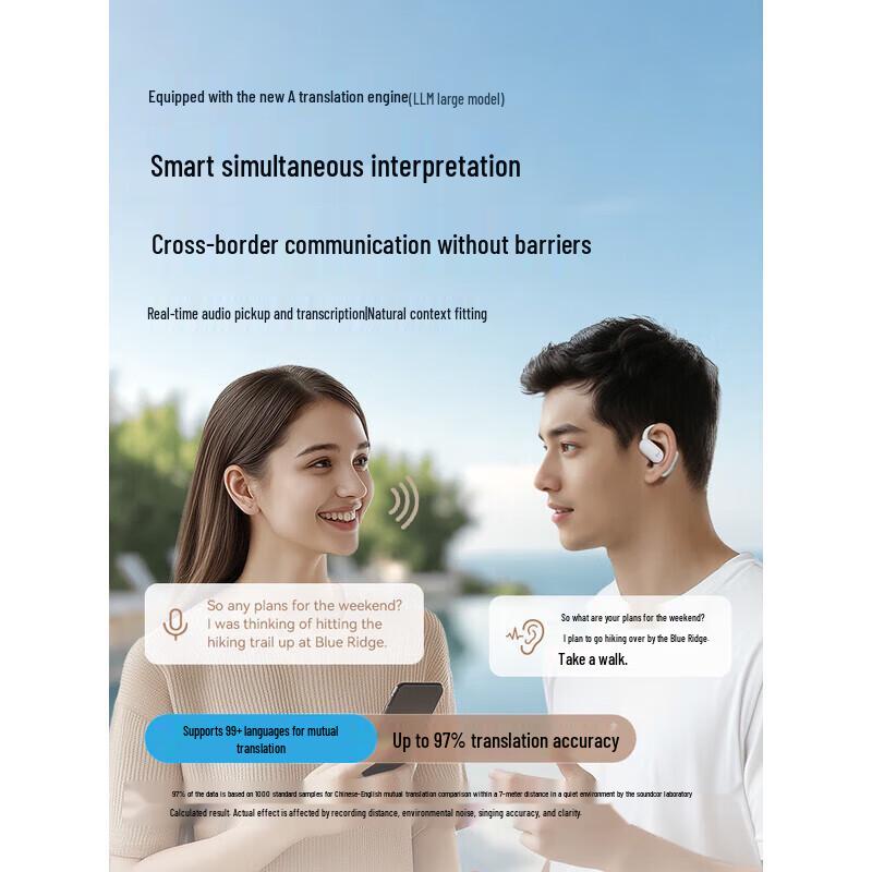 SoundCore Fly Line Air AI Translation Open-Ear Sports Headphones