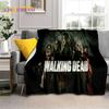 TWD Ходячие мертвецы Рик Хоррор ТВ Плед, Мягкий плед для дома, спальни, кровати, дивана, пикника, путешествий, офиса, Покрывало для детей