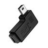 Угловой мини-адаптер-удлинитель USB 5Pin под углом 90 градусов для зарядки и передачи данных в ограниченном пространстве