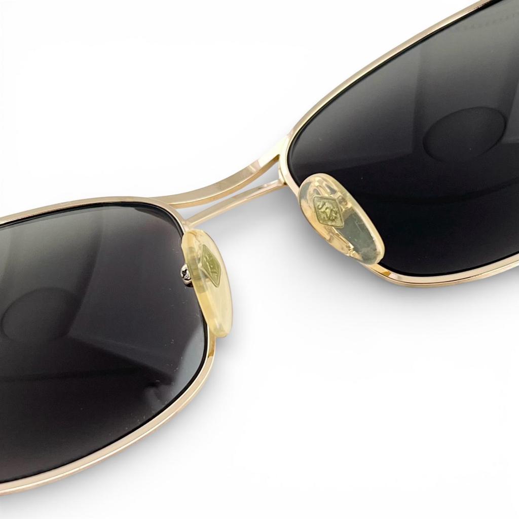 Great JEAN-PAUL GAULTIER sunglasses Spring temples gold Women 56-6103 Used