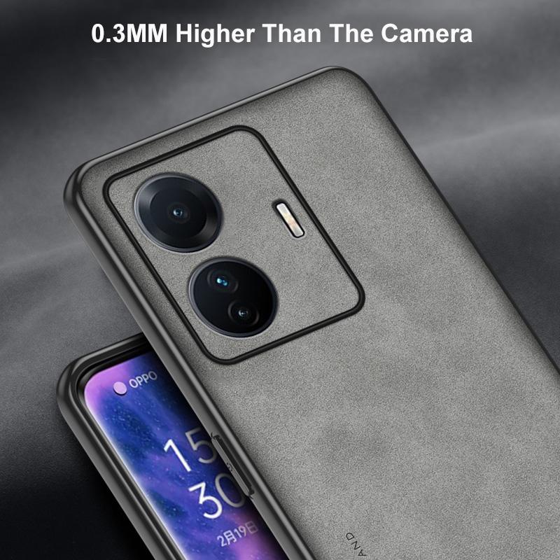 Роскошный кожаный чехол для Vivo T1 Pro 5G Матовая задняя крышка Силиконовый противоударный чехол для телефона с полной защитой для Vivo T1 S15E Coque