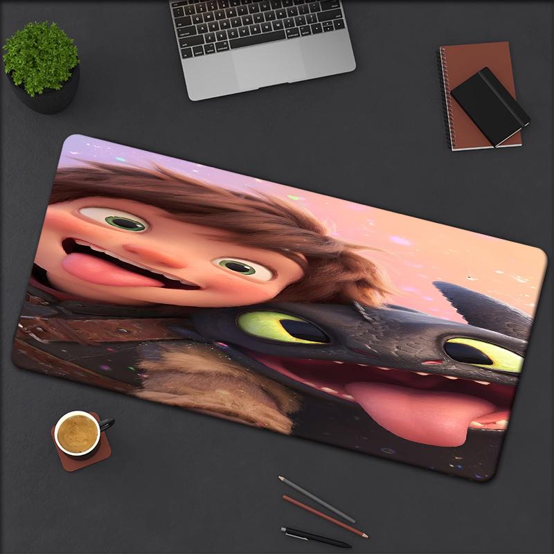 Dragon Theme Mouse Pad, Non Slip Rubber Base, Multifunctional Office & Home Decor, Perfect for Workspace Personalization.