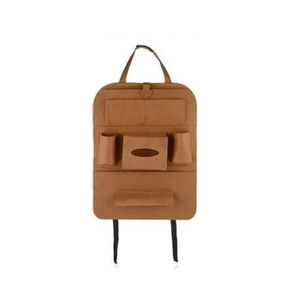 Car Backseat Organizer With Touch Screen Tablet Holder Cover Seat Storage Auto Car Back Protectors Pockets Car Accessories X0Z1