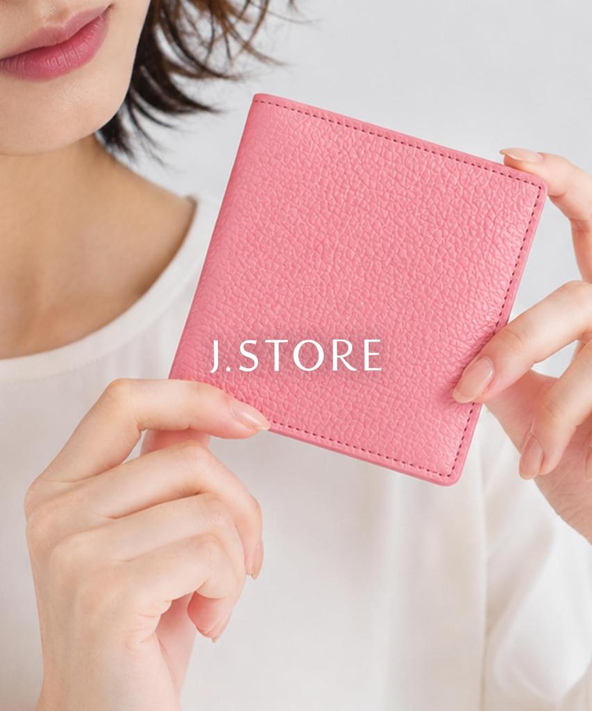 Маленькая карта монета [J.STORE] Складной кошелек, Тонкий, Легкий, Кошелек, Отделения, Кошелек для монет, Простой, Пастельный, Унисекс, Фиолетовый, 6S-J16-PU