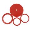 Силиконовые прокладки Высокотемпературная литьевая прокладка для литьевой машины 3/3,5/4/6 дюймов Ювелирное изделие DIY Аксессуар