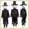 Kids Saja Cosplay Boys Jinu Costume 2025 Demon TV Hunters Children Roleplay Coat Pants Hat Outfits Halloween Carnival Disguise