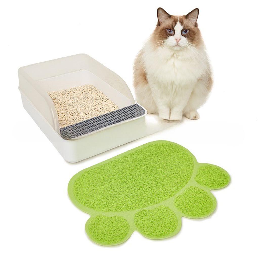 Waterproof Cat Litter Mat – PVC Made Easy To Clean Multi-functional Cat Litter Trapping Mat Washable