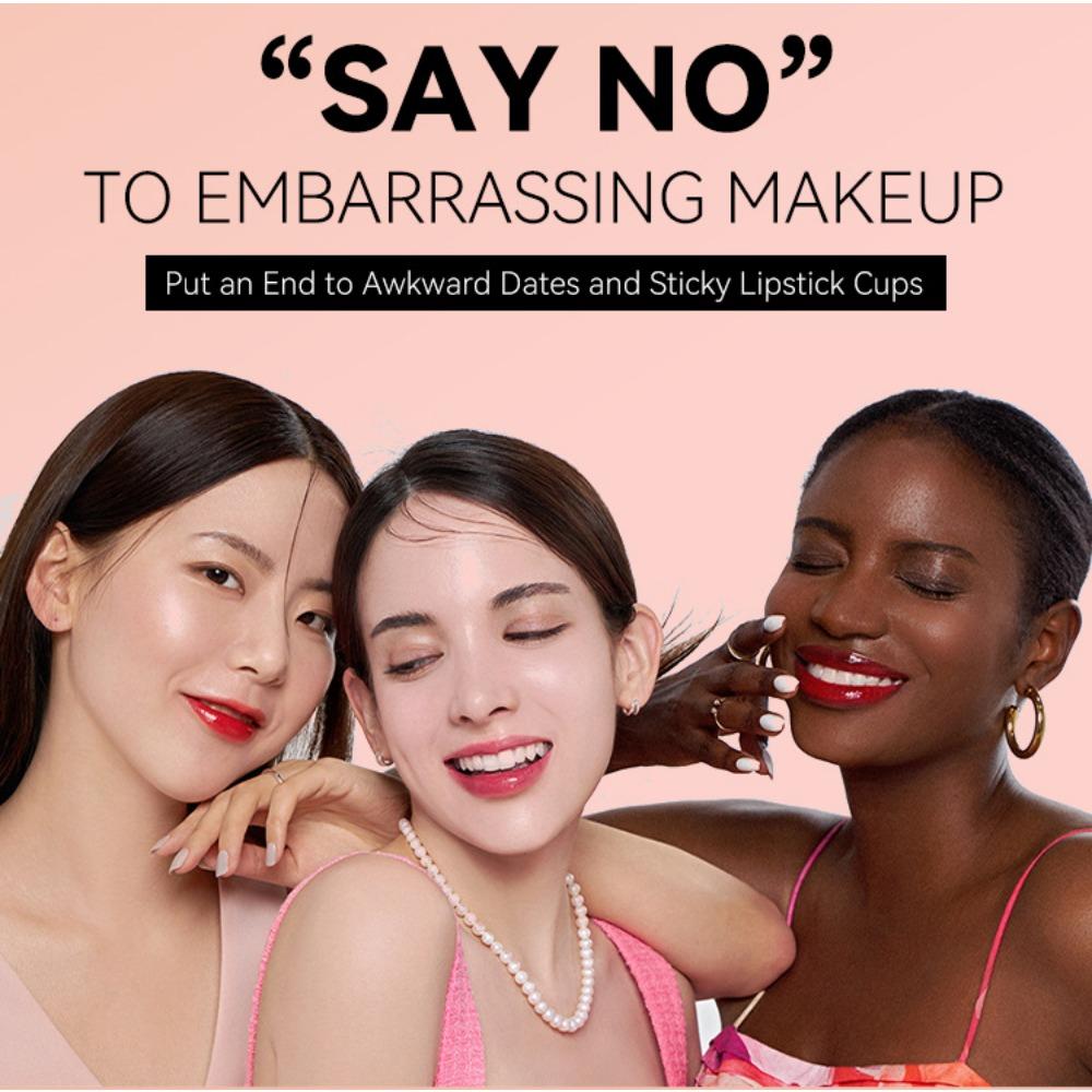 MLSMILE Зеркальная стеклянная глазурь для губ Water Light Увлажняющая и увлажняющая жидкая губная помада Красная вода