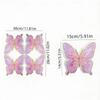 20-Piece Pink Butterfly-Shaped Disposable Napkins, Butterfly-Printed Napkins, Suitable For Mother'S Day, Weddings, Birthday Parties, Family