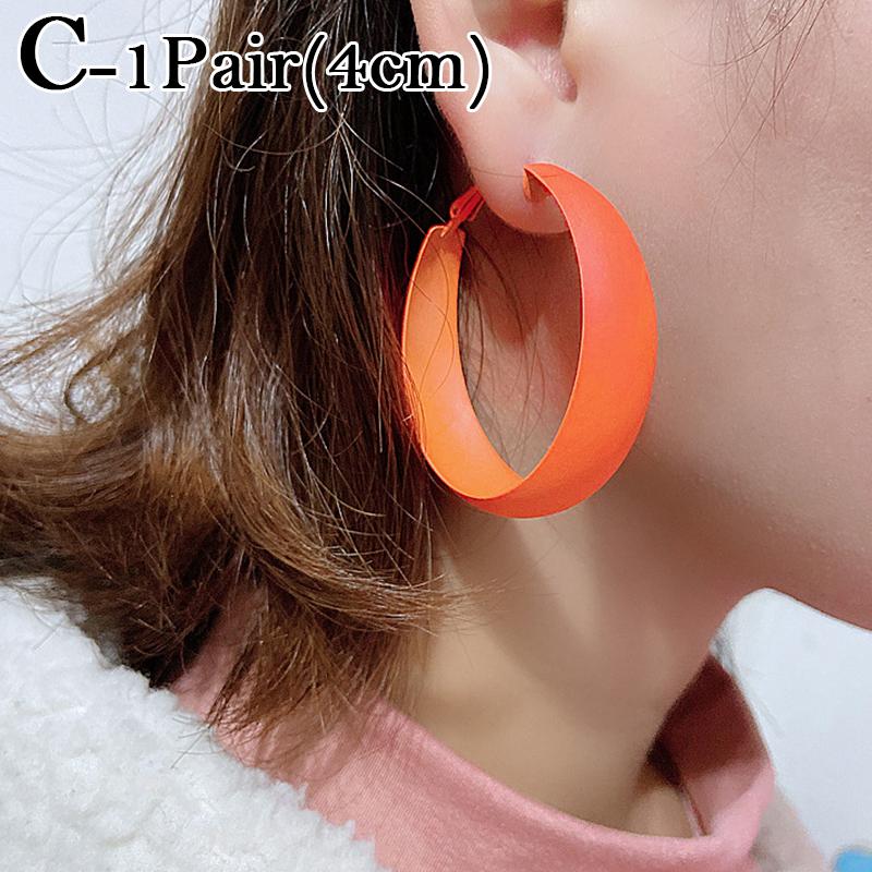 1 пара модных женских серег ярких цветов в форме круга, женские украшения, подарок для вечеринки, женские аксессуары