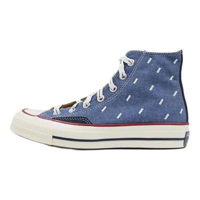 Кроссовки унисекс Chuck 70 High Indigo Boro Blue Egret Midnight-Navy 171064C