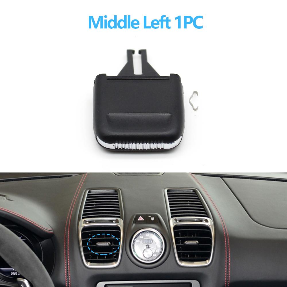 1/2/4PCS Car Front Dashboard AC Vent Grille Outlet Tab Clip Slider For Porsche Boxster Cayman 981 2013-2015 98155214202
