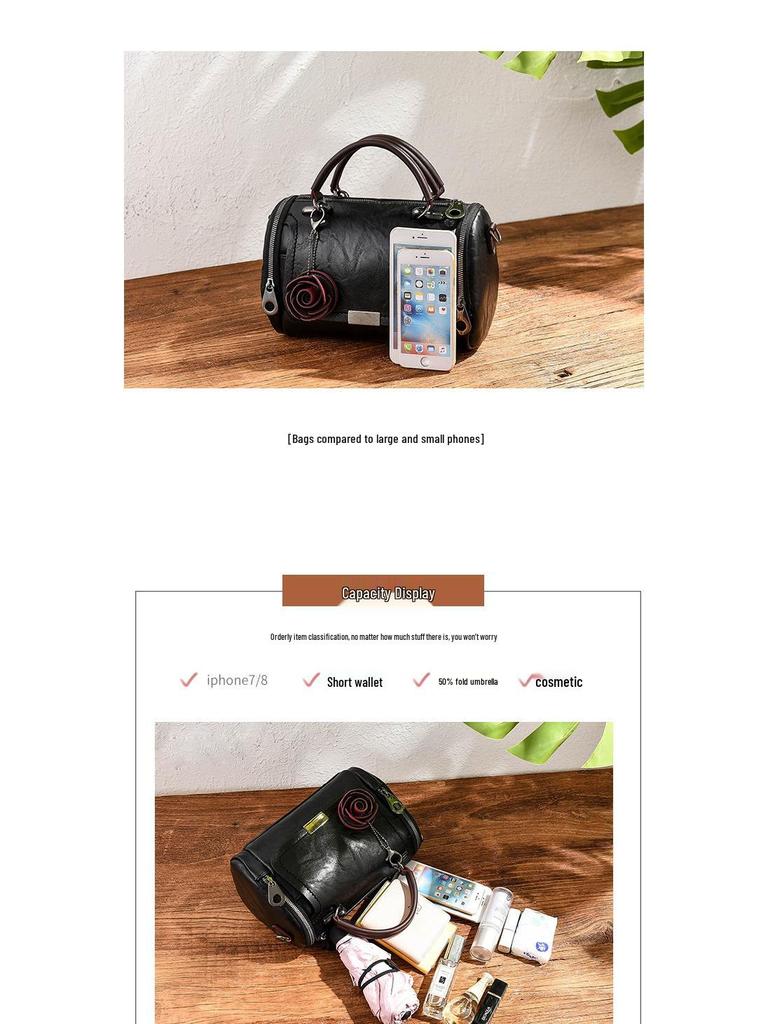 2019 Женская Летняя Мода Мягкая Кожа Бостон Подушка Сумка-Тоут и Сумка Кроссбоди