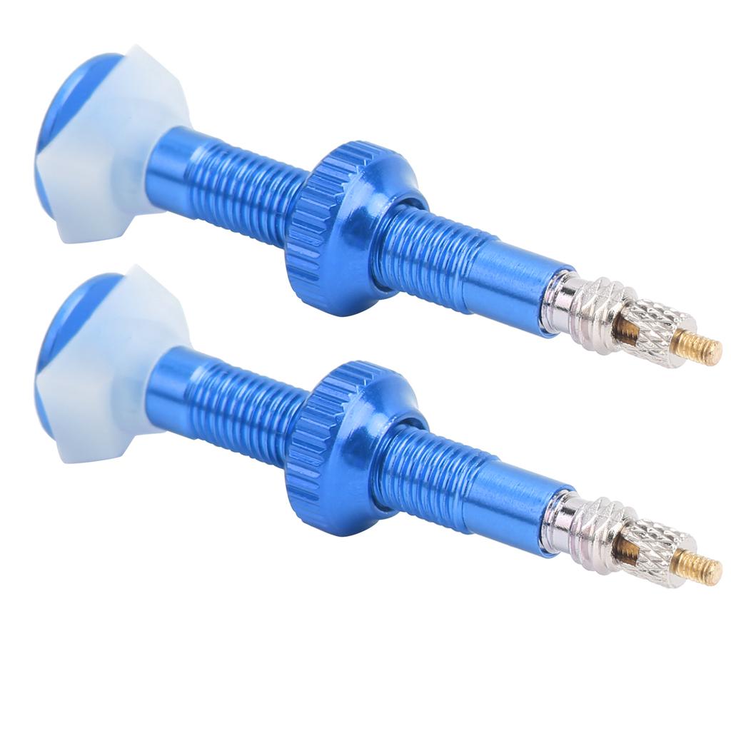 1 пара бескамерных ниппелей для горного велосипеда, удлинитель клапана Presta из сплава, аксессуар