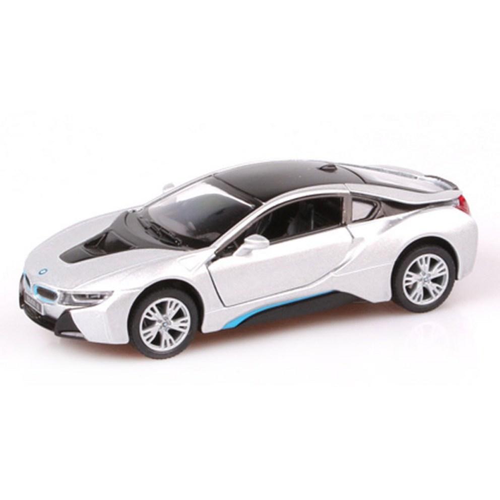 Kinsmart BMW i8 Литая машинка-игрушка с механизмом обратного хода