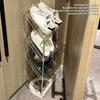 Набор полочек для обуви, 2/3/4/5 ярусов, наклонный органайзер для обуви под углом 45 градусов, отличный органайзер для обуви