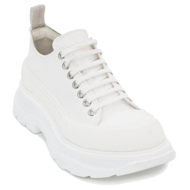 Alexander Mcqueen Кроссовки Tread Slick Low со шнуровкой 'Белый' Женские 611705W4L329000