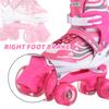 Light Up Roller Skates for Kids Perfect for Girls Ages 5 8 Ideal Rollerblades for Kids Ages 6 12 Adjustable Size