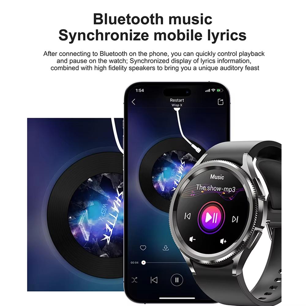 2025 New Watch 6 Classic Smartwatch Men's GPS Sports Fitness Women's Health Waterproof Bluetooth Call Smart Watch for Android IOS