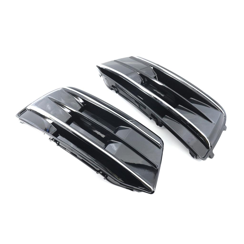 1 пара передних решеток бампера противотуманные фары крышка рамка отделка для Q5 2018 2019 2020 2021 2022 передняя решетка бампер корпус