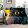 Solar System Soft Plush Sofa Bed Throwing Cartoon Picnic Blankets Modern Flannel Blanket Cover Gedruckt Bettdecke Geschenk