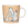 Мумин от ARABIA Коллекция Алфавит Мумин 1068826 [Официально Импортировано] Кружка, 0,4 л, "A," Посуда, Arabia,