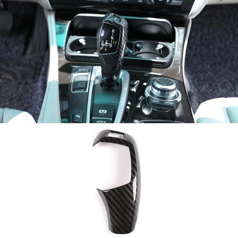 Car Gear Shift Panel Frame Gear Knob Cover Trim Striker For BMW 1 2 3 4 5 7 Series X3 X4 X5 X6 F30 F10 F32 F25 F26 F15 F16