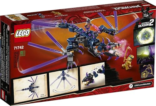 LEGO Ninjago Темный Император Овердракон 71742 Игрушечный Блок Подарок Дракон Ниндзя Мальчики Возраст 7 лет и старше