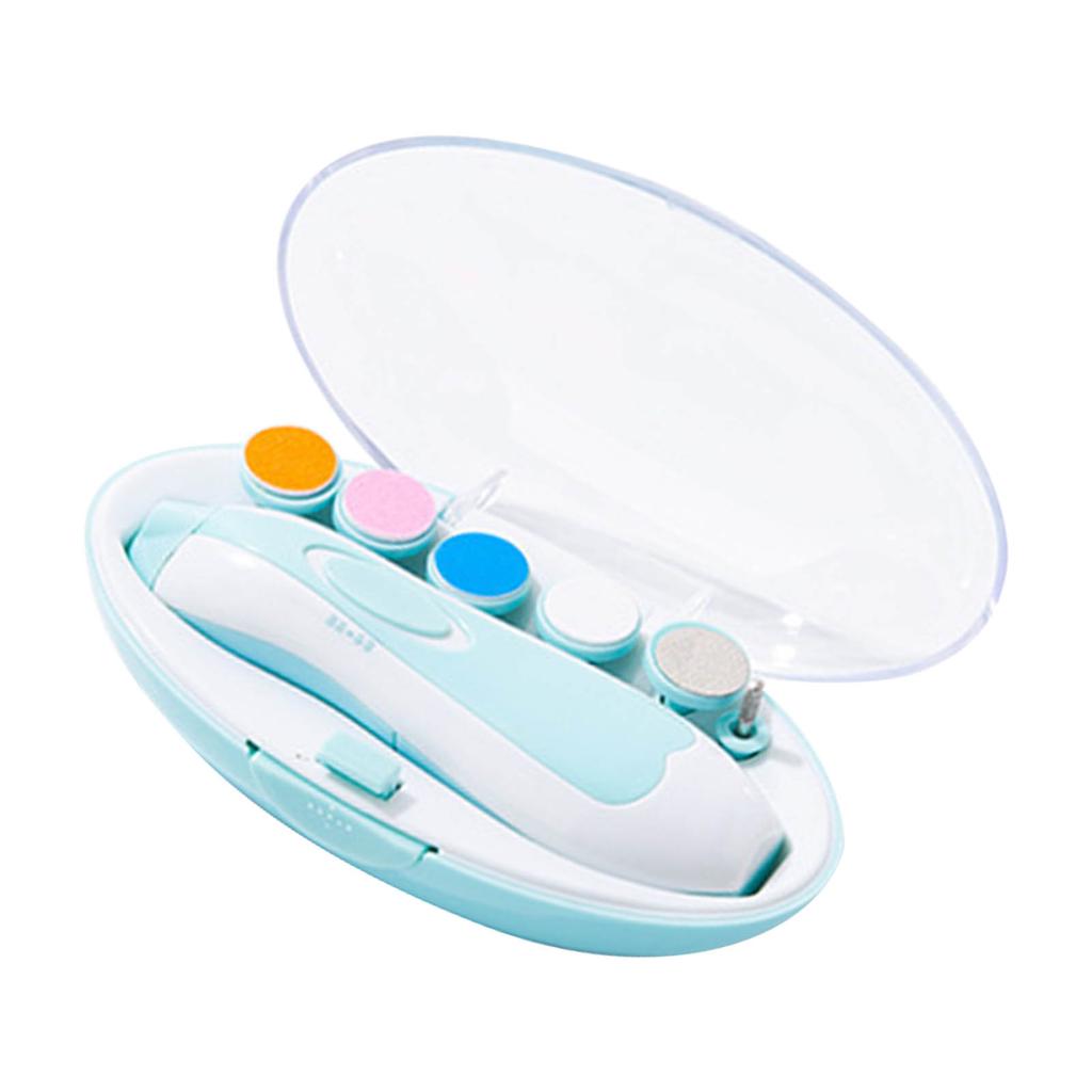 6 в 1 электрический детский триммер для ногтей беспроводной малошумный портативный электрический кусачки для ногтей для младенцев Sky