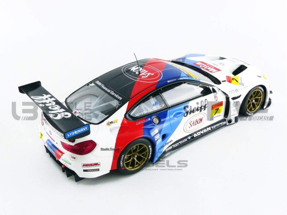 Minichamps Scale BMW M6 GT3 2016 Super GT Championship Ara 1/18 #7 J. Muller/Seiji